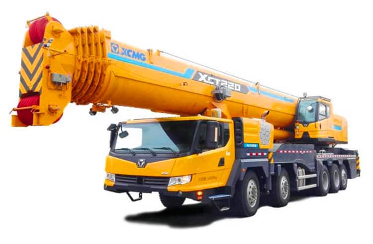 XCMG Official 220 Ton Mobile Lifting Crane XCT220 China Mobile Crane Price